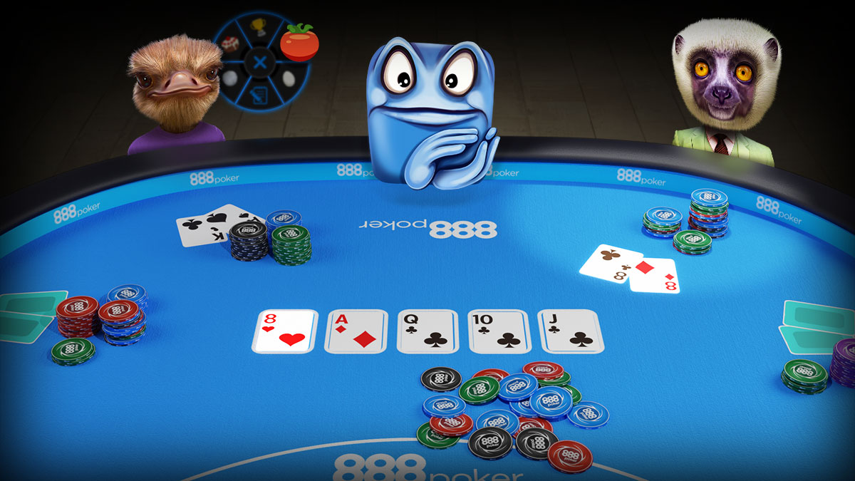 888 shop poker rake