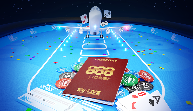 Your 888poker LIVE Passport Ticket to any 2023 Event