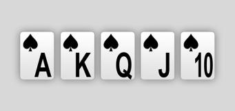 Royal Flush-handen i poker