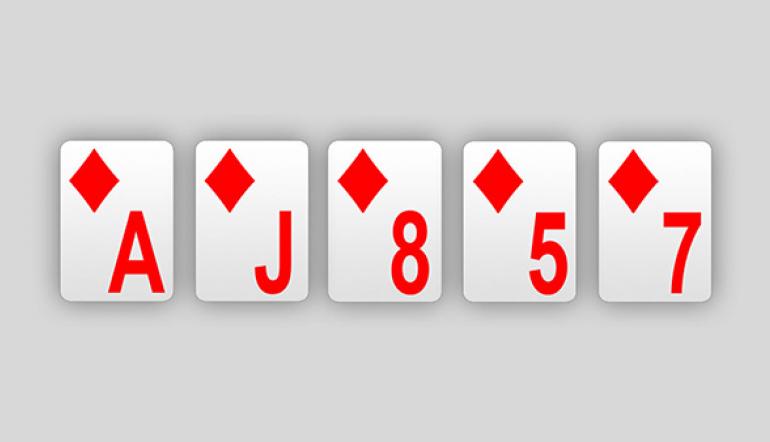 Farg Rankning Av Pokerhander