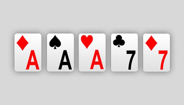 Handen Full House i poker